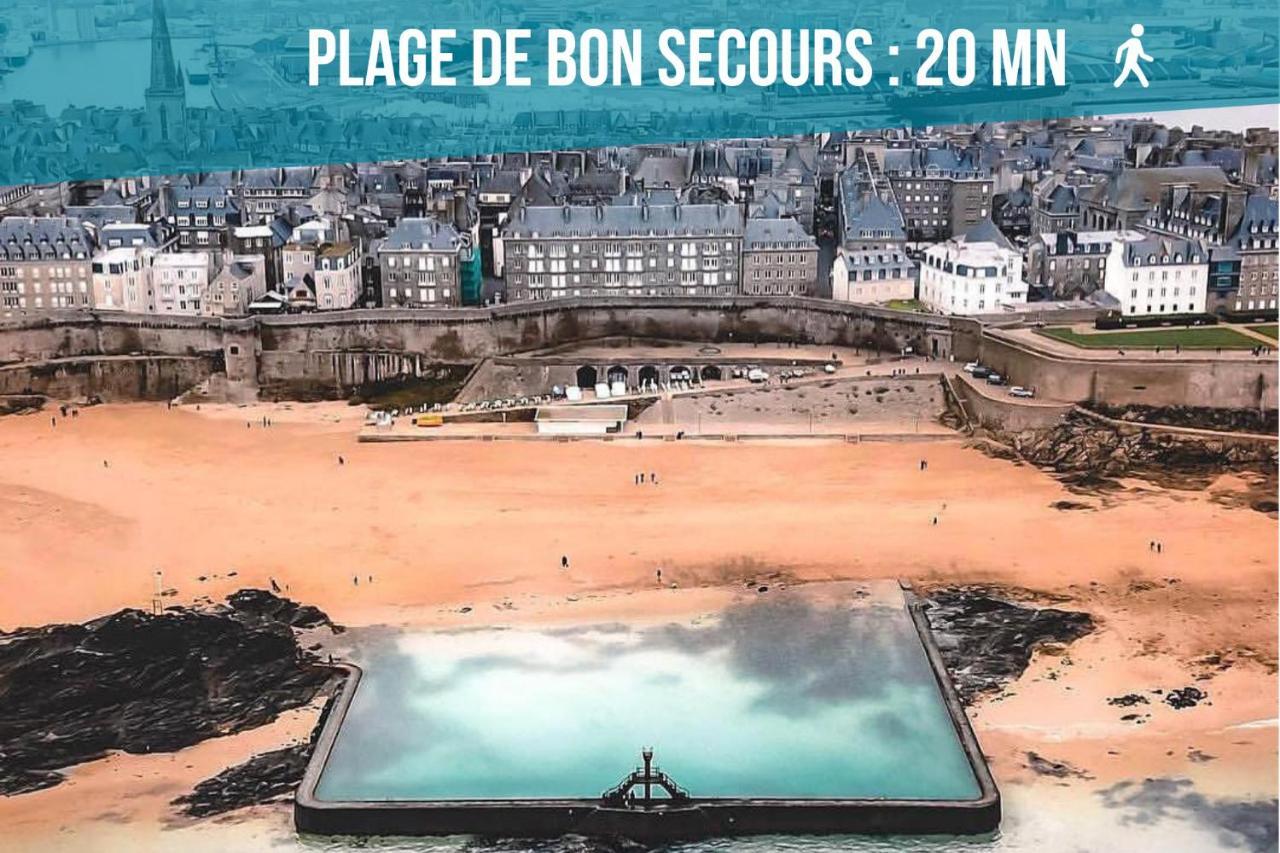 Saint-Malo With Love, Parking, Netflix, Wifi Kültér fotó